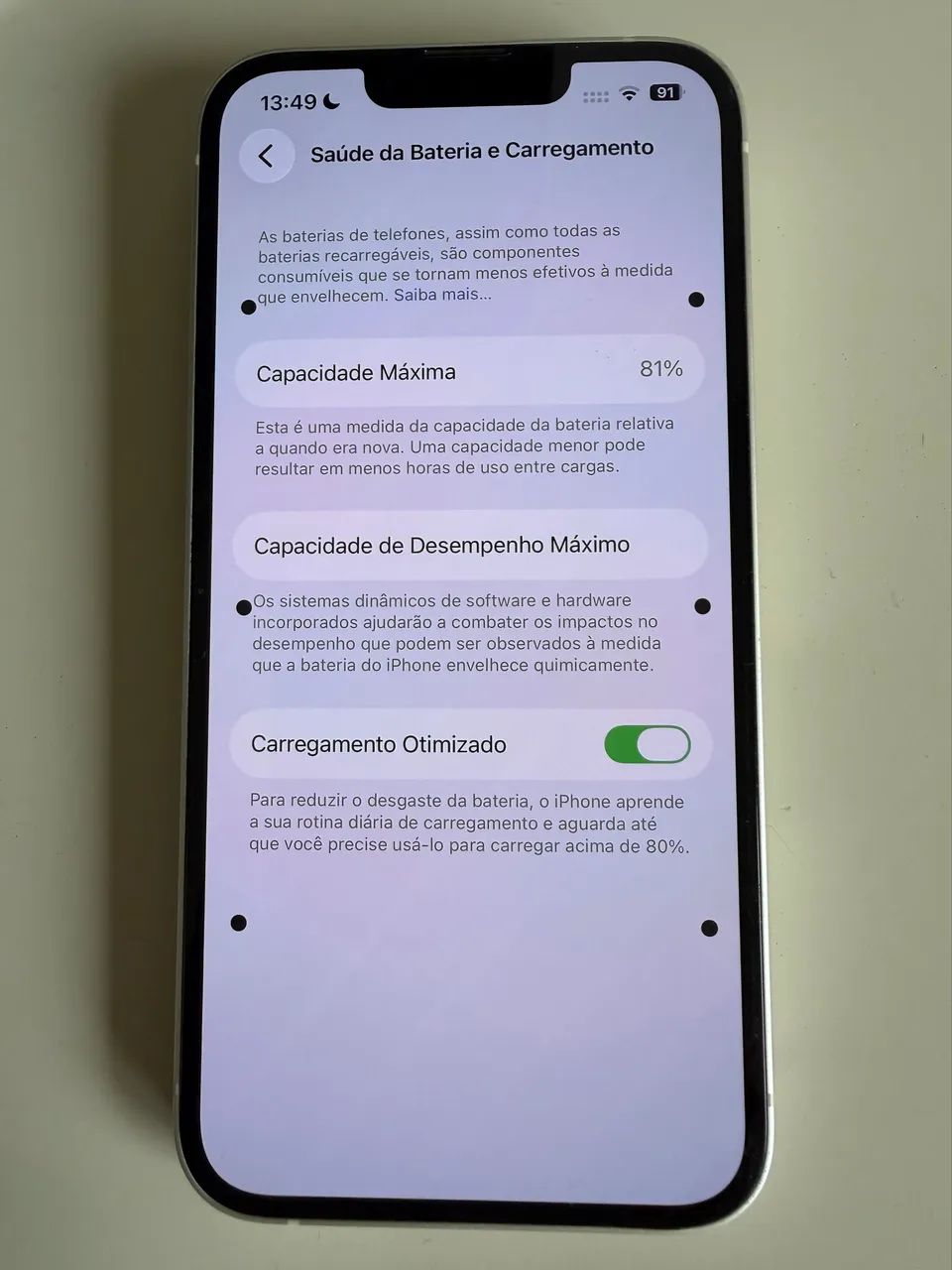 iPhone 14 branco - 512 GB - Foto 2