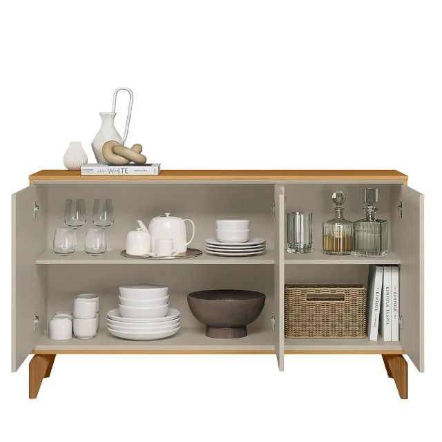 Buffet Aura Linea Brasil Tauari/Off White - Entrega Rápida!  - Foto 2