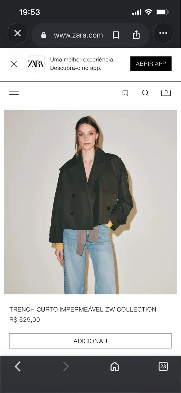 Trench coat Zara - Foto 4