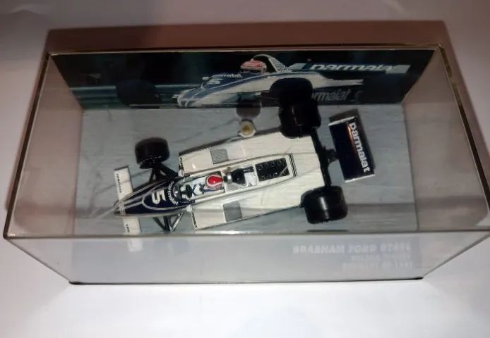 Miniatura Fórmula 1 Brabham Ford BT49C (1981) Nelson Piquet - Foto 3