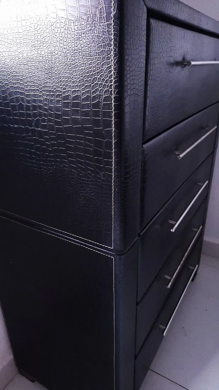 Cômoda em couro legítimo - Foto 2