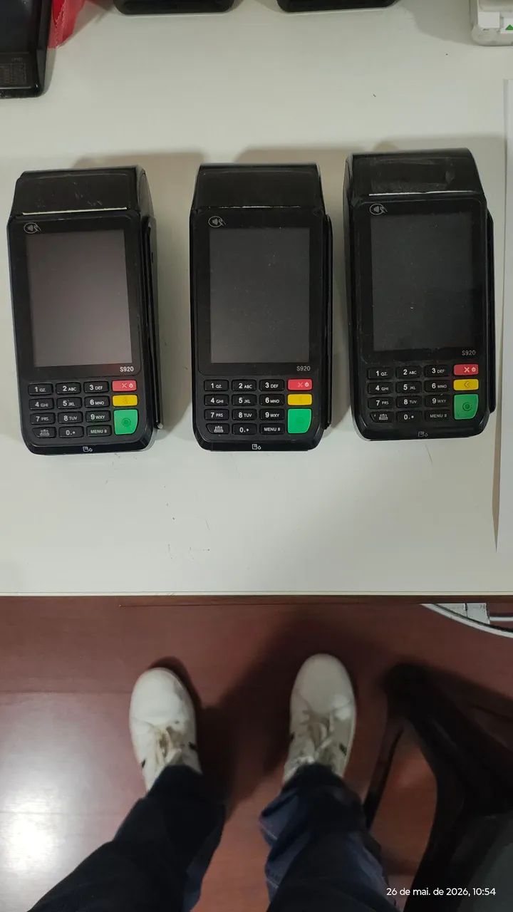 Máquinas de Cartão de crédito e débito 