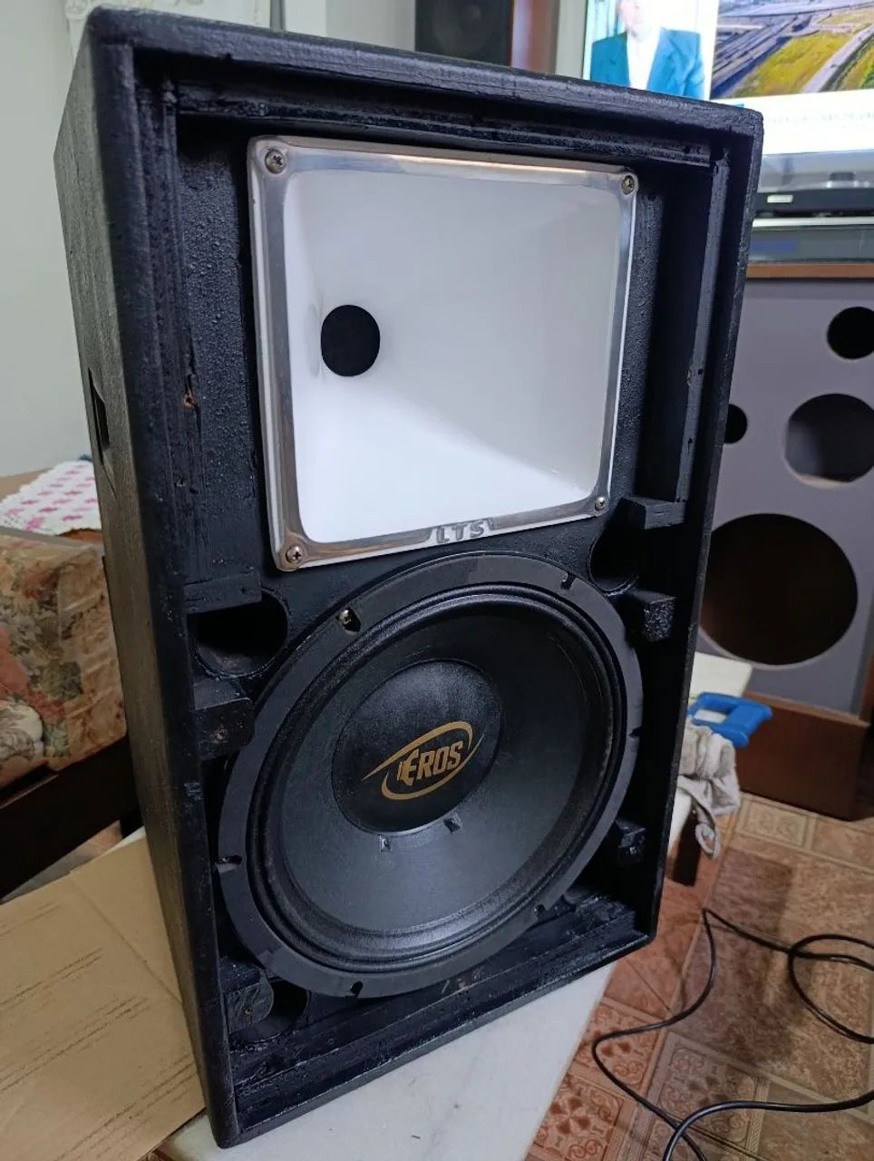 Som profissional e iluminação! JBL Moving head Strobo LED EROS Subwoofer driver 305