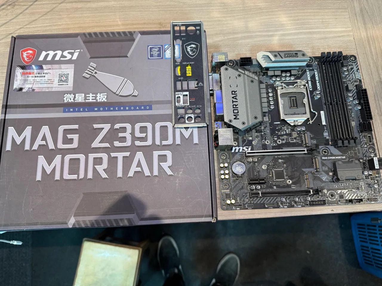 Placa mãe Msi z390 mortar