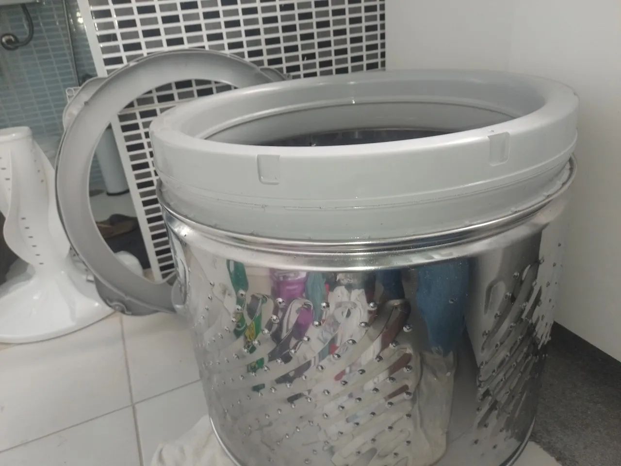 Conserto em máquina de lavar e lavar e secar 