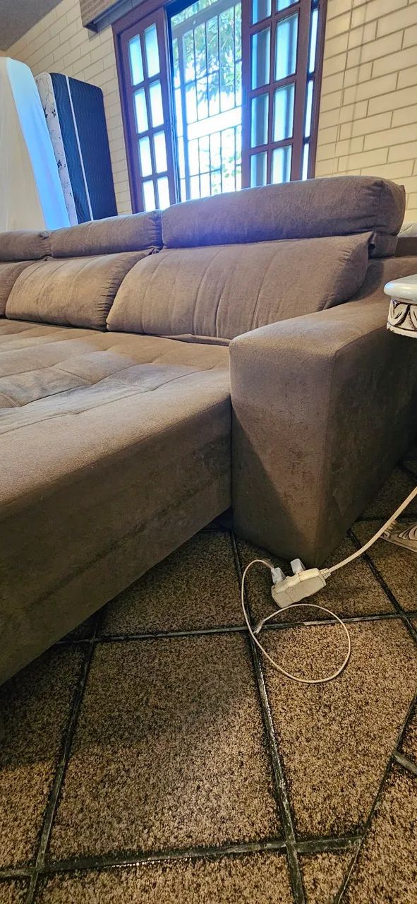 Sofa grande 6 lugares retratil em 3 módulos  - Foto 3
