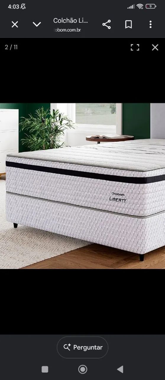 Cama e baú 