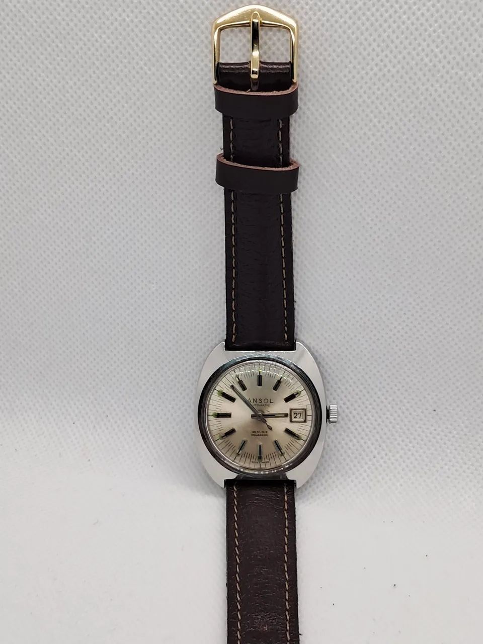 Relogio ANSOL 25 rubis swiss automático  - Foto 5