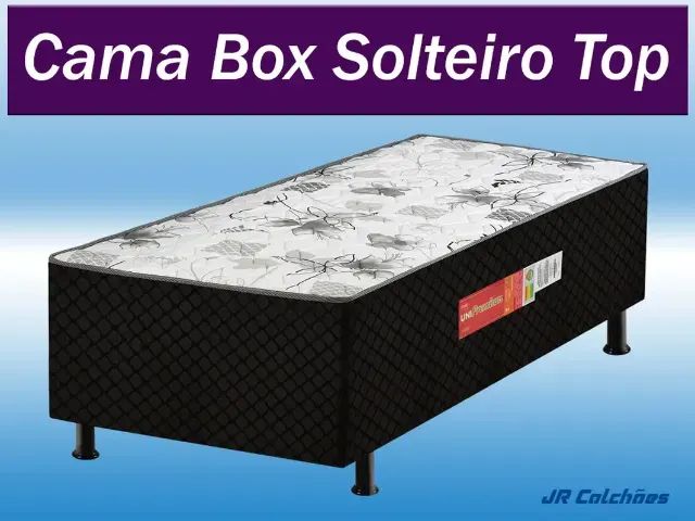 Cama Box Solteiro Coljugada | Entrega Grátis e Imediata
