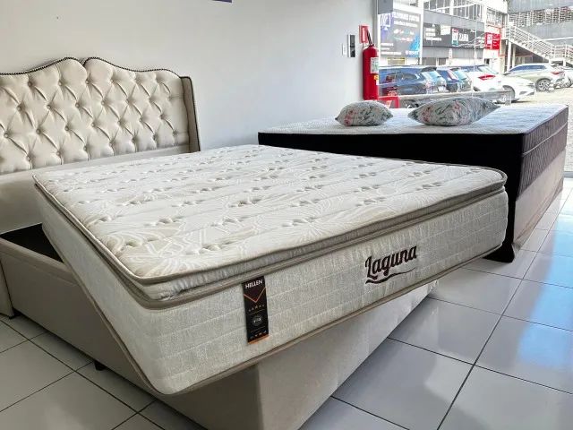 Colchão de Casal Novo Molas Ensacadas Pillow Top Conforto Médio, Em 12x sem juros!  - Foto 2
