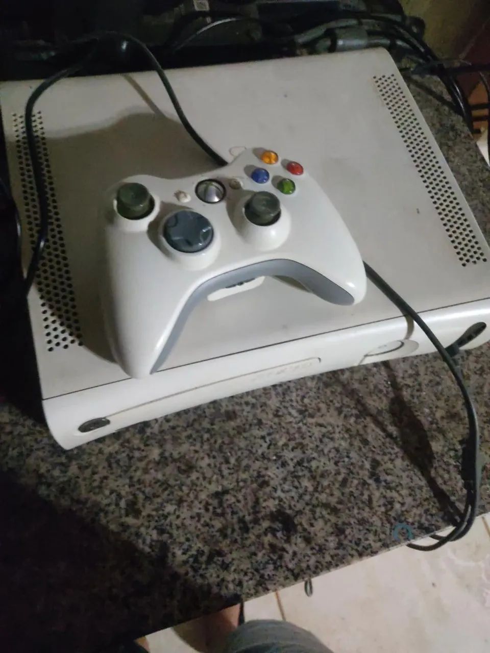 Controle Xbox 360 branco  - Foto 2