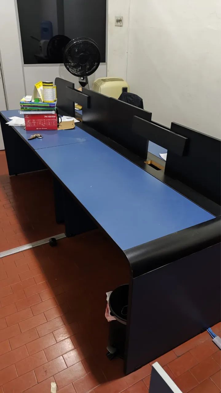Mesa para escritório plataforma 04 lugares - Foto 3