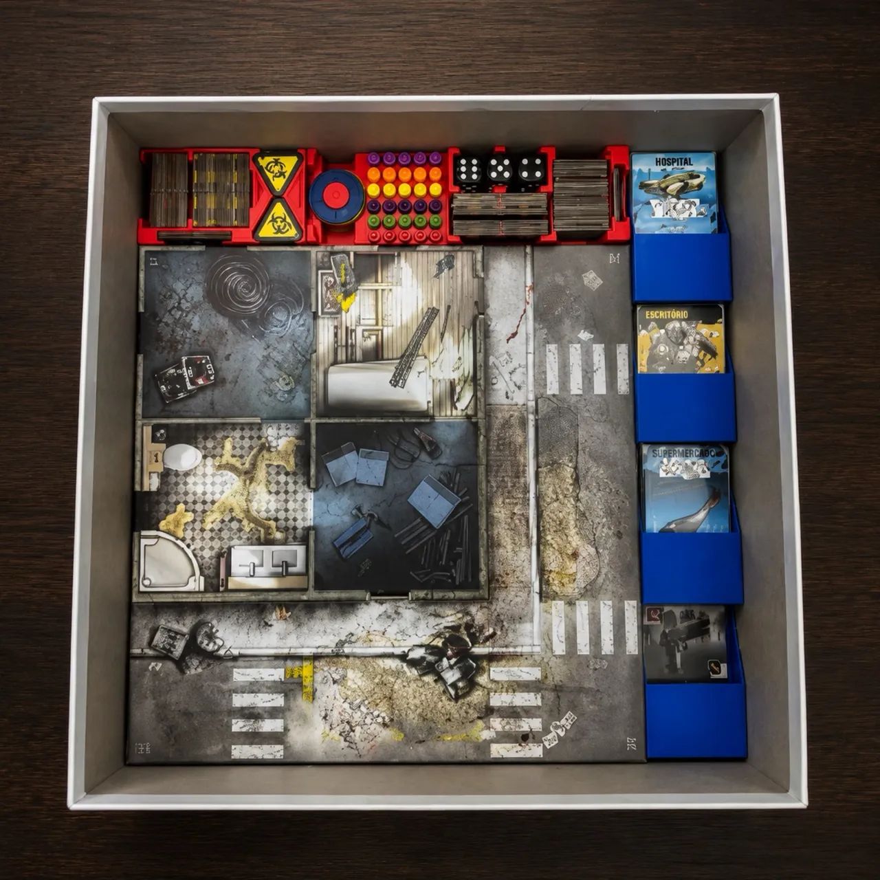 INSERT 3D PARA ZOMBICIDE 2 EDIÇÃO