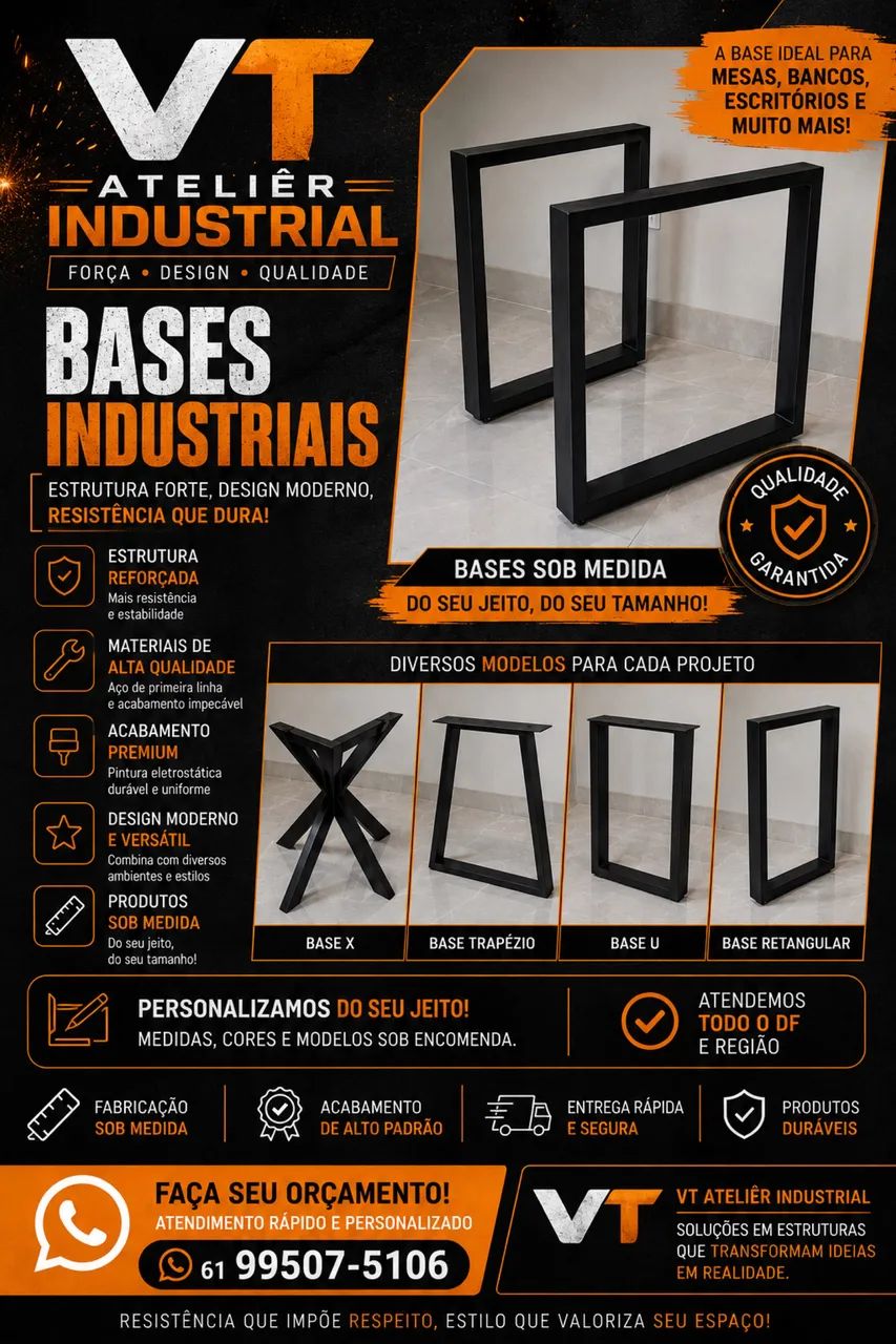 Bases de mesas 