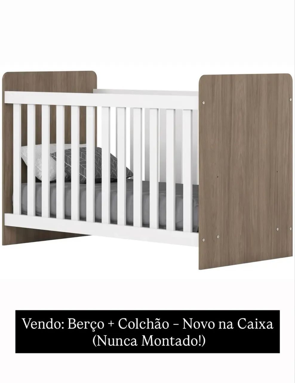 Berço e colchão 