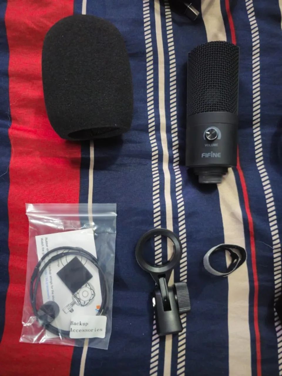 Kit Microfone Fifine T669 USB Completo + Lapela P2 - Foto 5