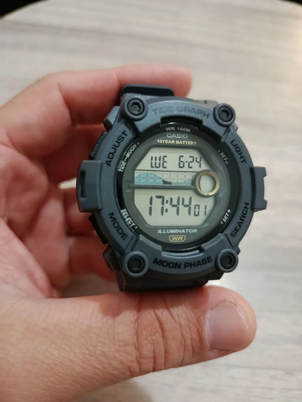 Relógio Casio Illuminator WS-1300H - Perfeito!
