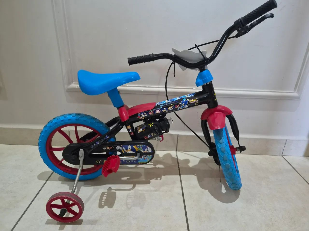 Bicicleta Infantil Sonic Aro 12 - Foto 2