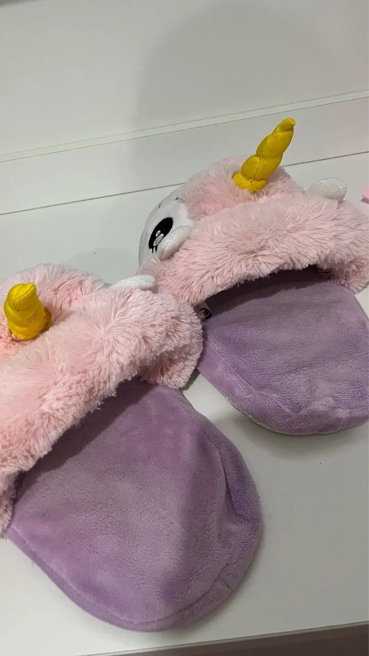 Pantufa unicórnio da Imaginarium - calça até TAM 40 - Foto 4