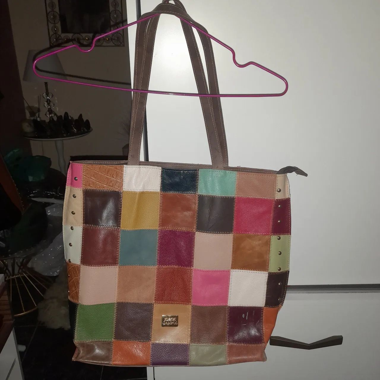 Bolsa couro legitimo.  - Foto 3