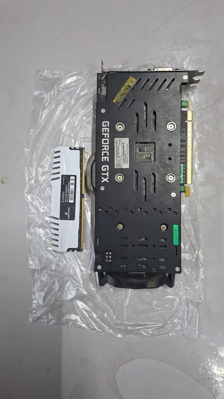 Placa de Vídeo 1060 6gb + Memória Ram DDR4 32Gb 3200MHz - Foto 3