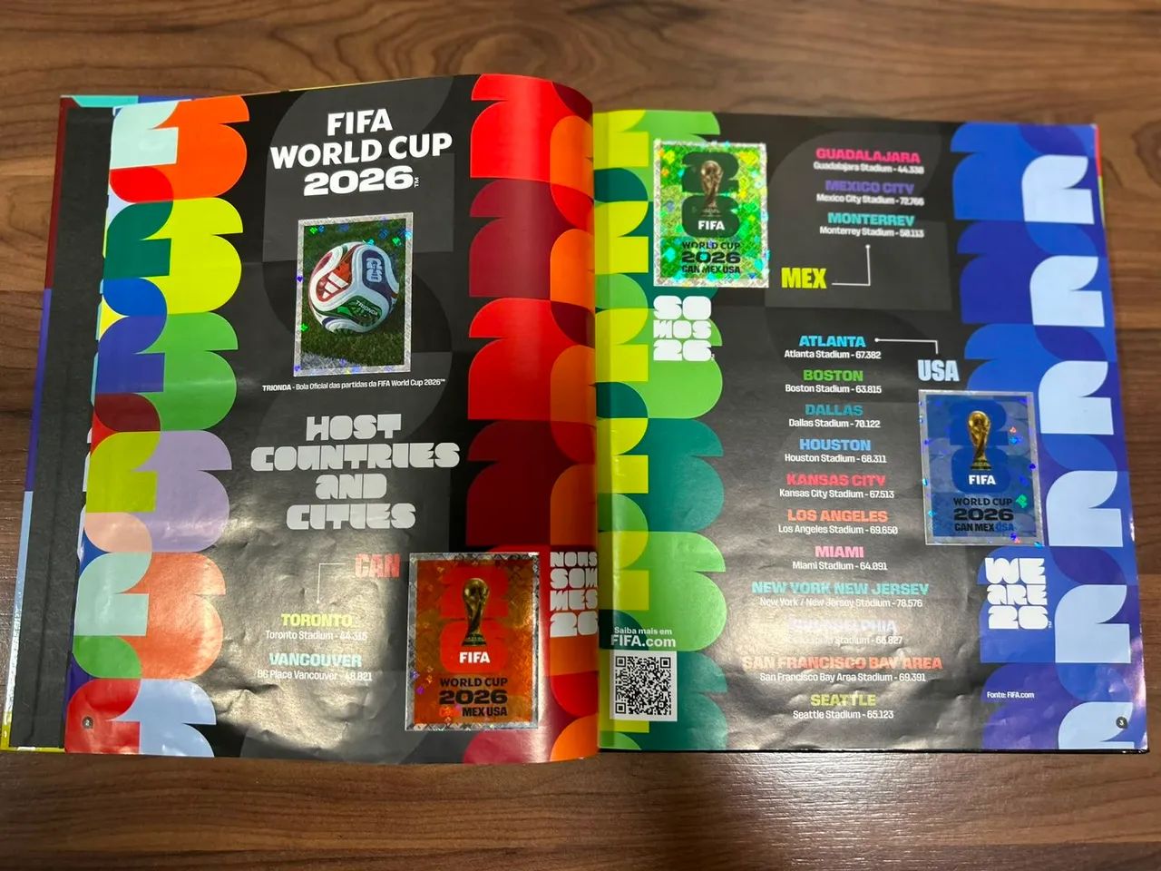 Álbum Copa do Mundo 26 Completo - Foto 2