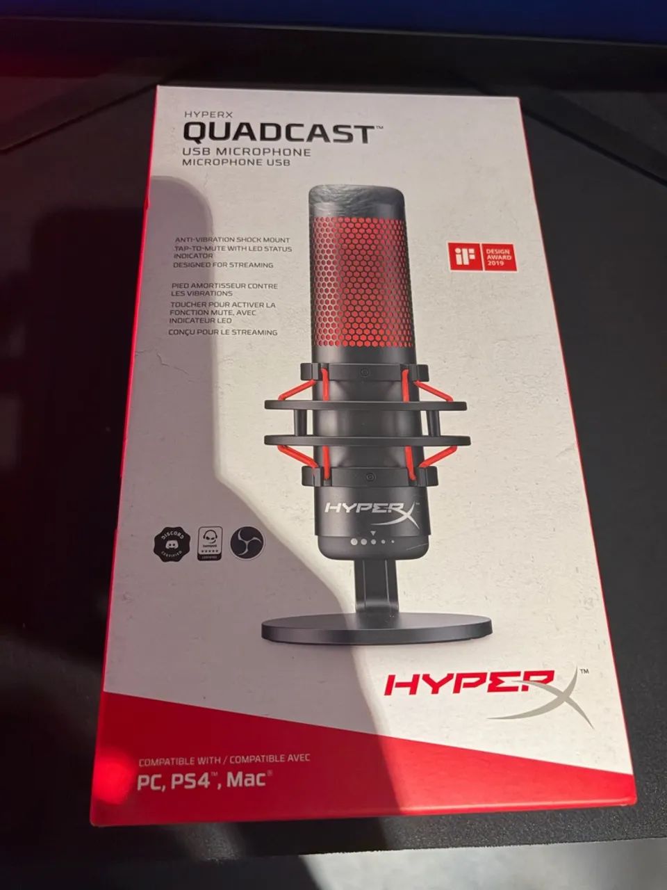HyperX QuadCast: Design Premium e Alta Definição - Foto 3