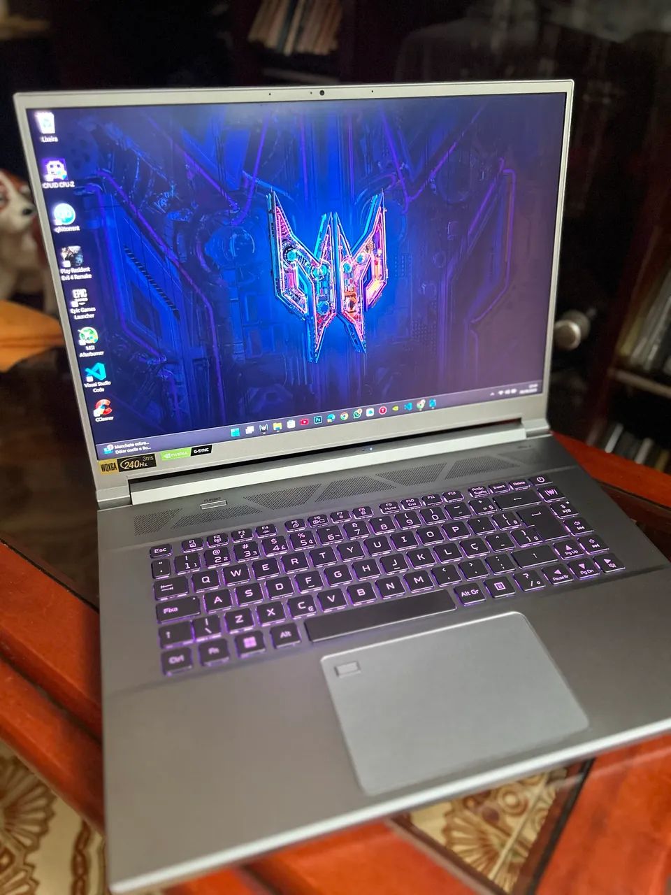 Notebook Gamer ótimo para jogar, trabalhar e estudar  - Foto 3
