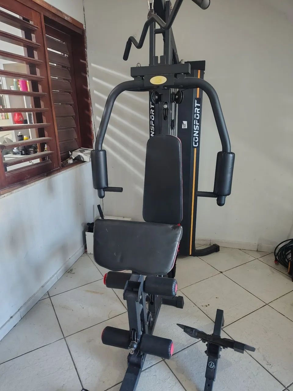Estação de musculação e bicicleta ergométrica  - Foto 3