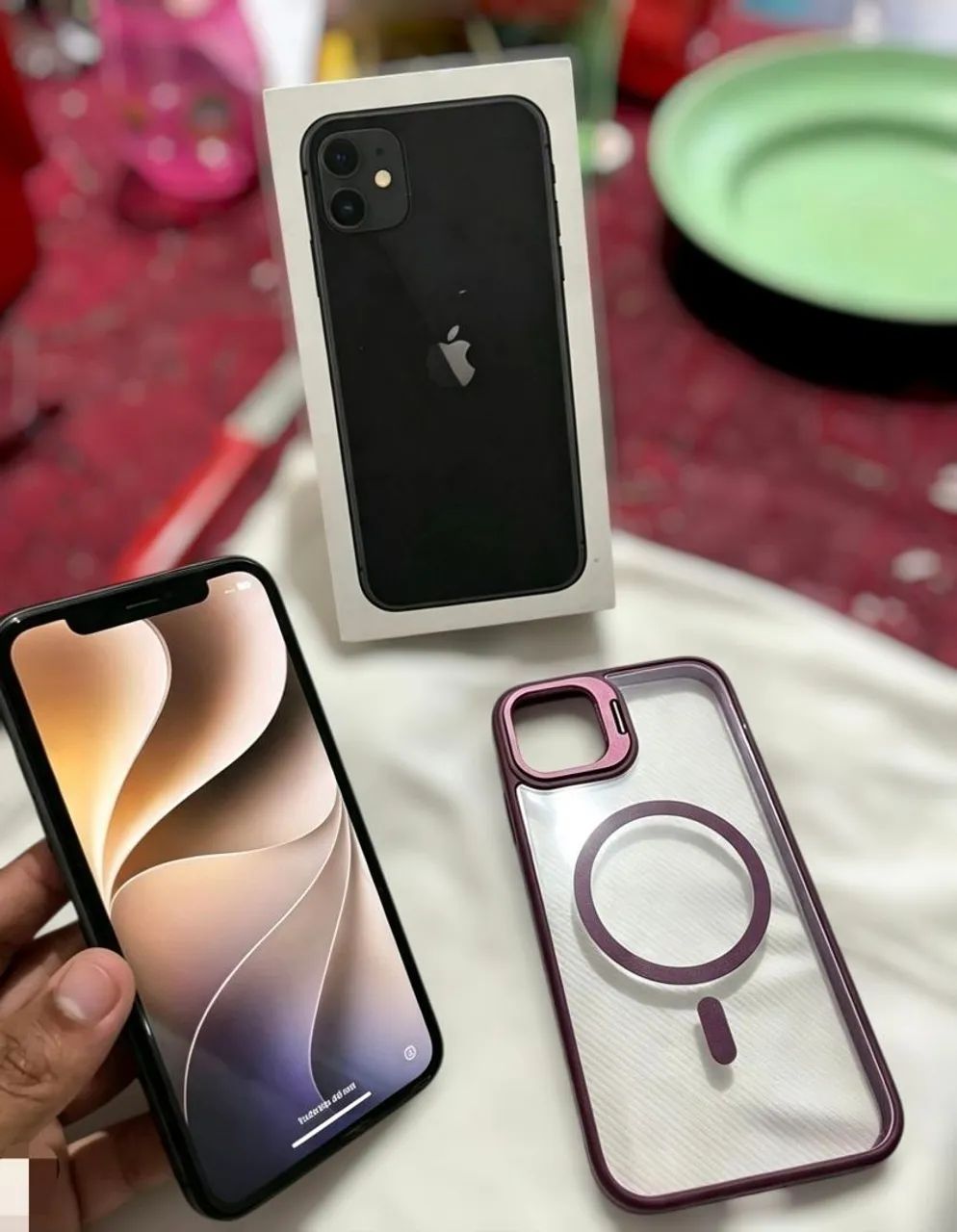 iPhone 11 128GB acompanhe caixa carregando capinha e película 