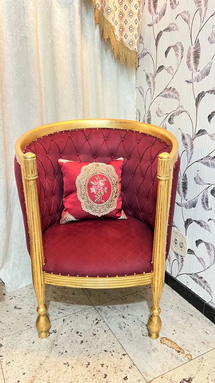 Par de poltronas Luís xv vintage Colonial  - Foto 3