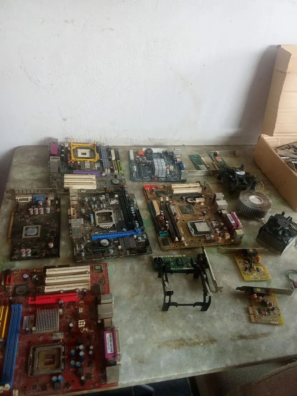 Peças para computador 