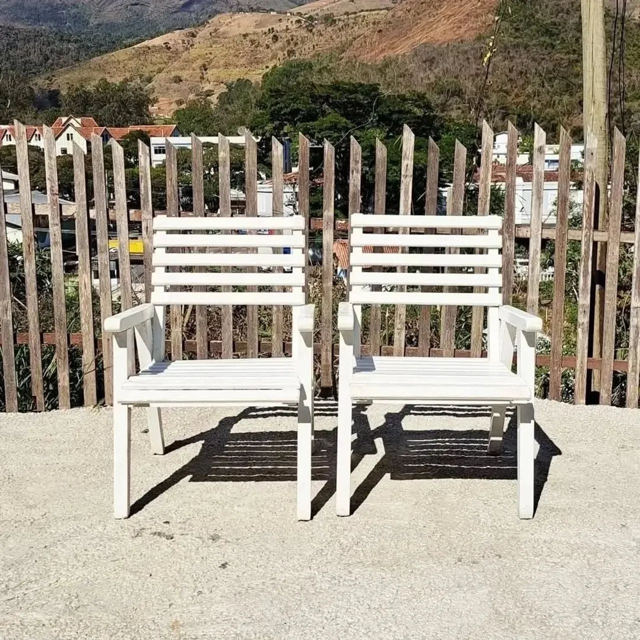 Par cadeiras de jardim  - Foto 2