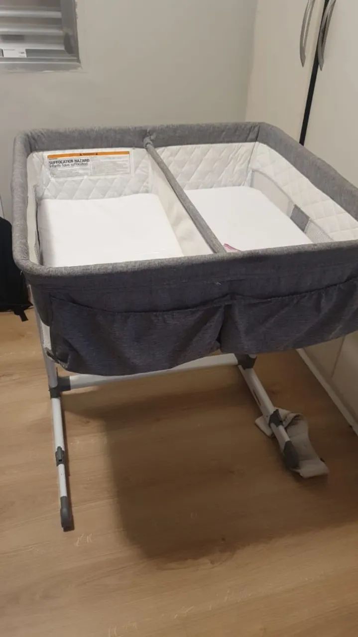 Berço para gêmeos portátil 