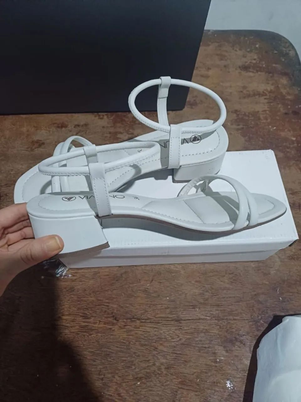 Sandália Branca + Bolsa Branca - Foto 3