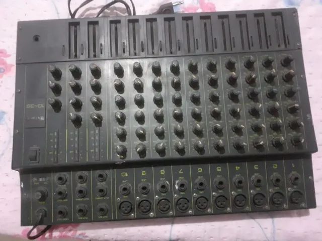 mesa de som analógica
