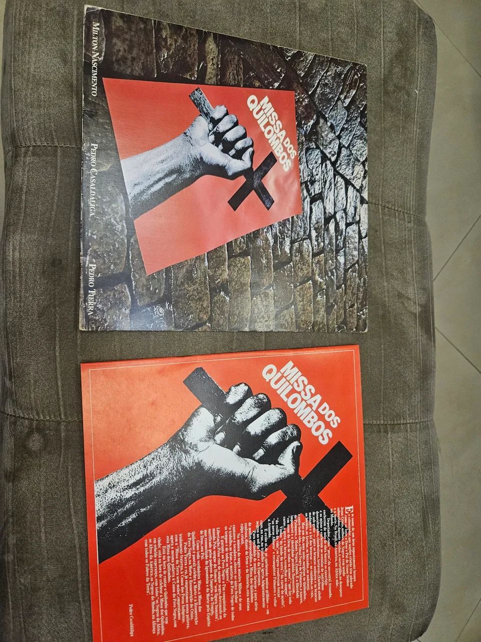 vinil missa dos quilombos- Milton Nascimento  - Foto 2