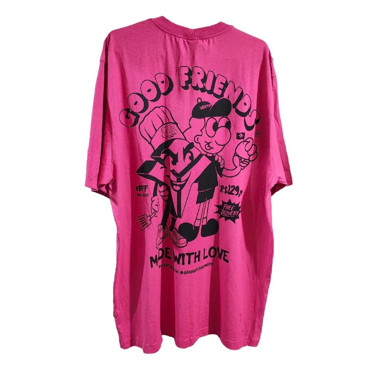 Camiseta Masculina Nova VEXTOR - TAM: G  - Foto 2