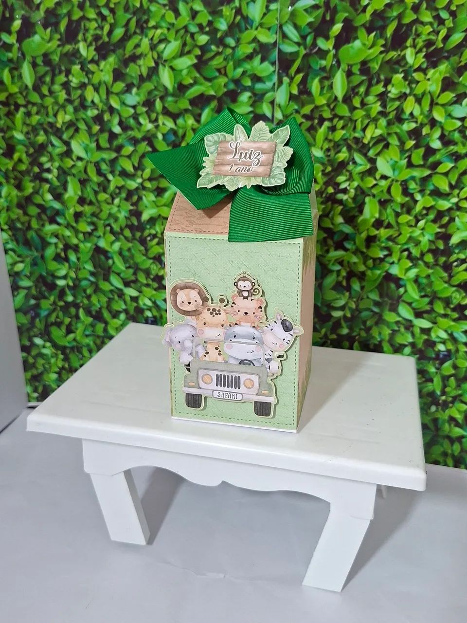 Caixas personalizadas kit pegue e monte Safari - Foto 4