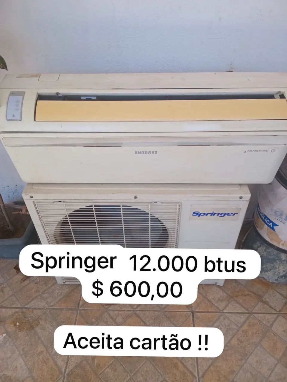 Ar condicionado 12mil pru