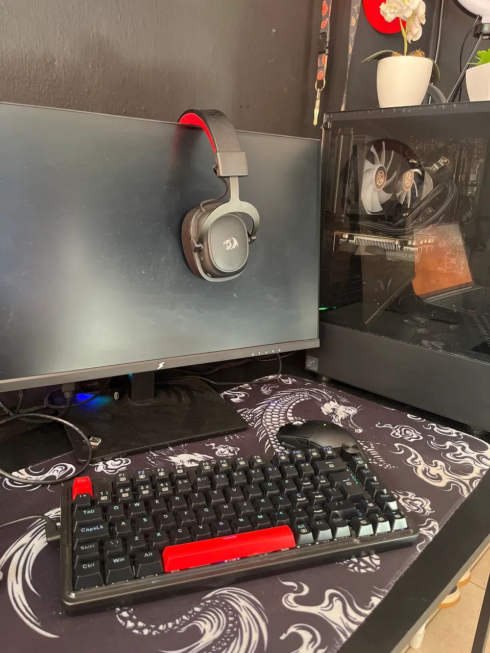 PC gamer Ryzen 5500 RTX 3050 - Foto 3