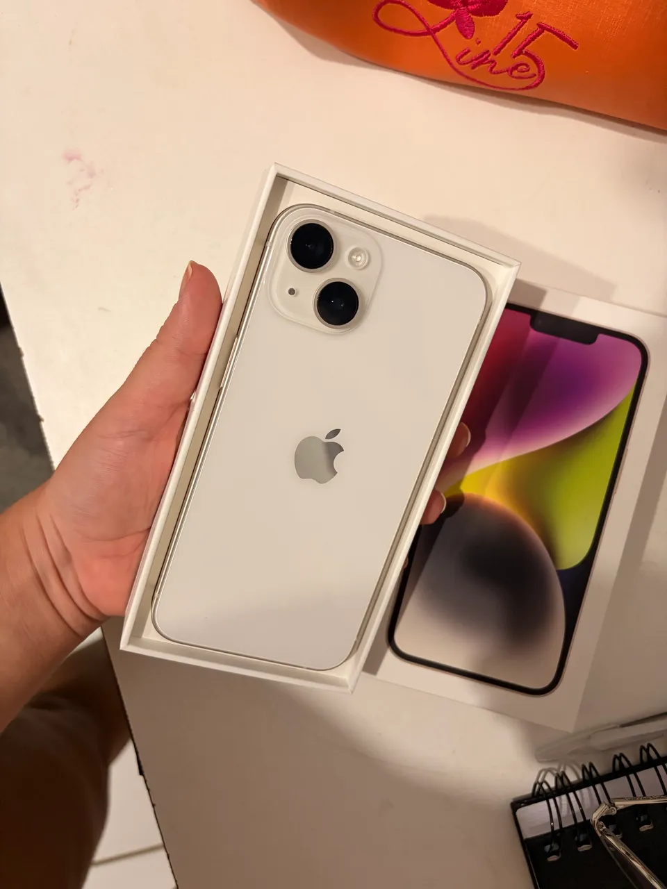iPhone XR 64GB Branco - Conservado com Caixa Original - Celulares