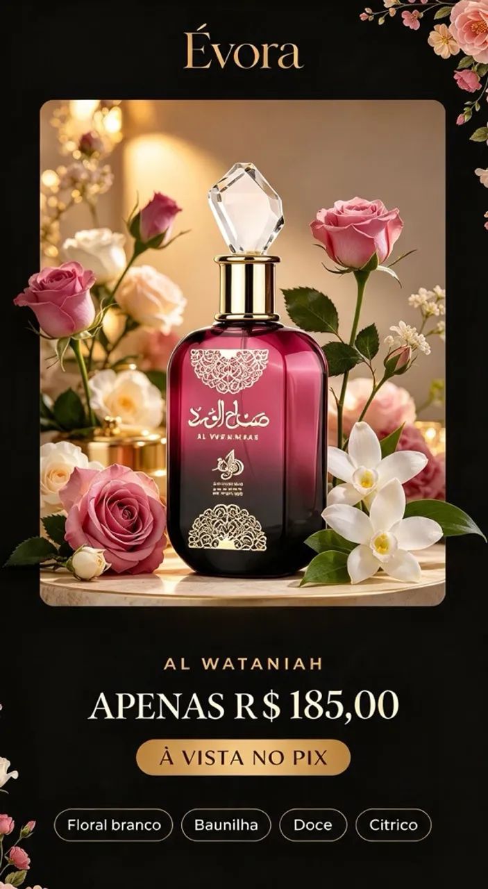 Perfume Árabe Original, Sabah Al Ward - Foto 4