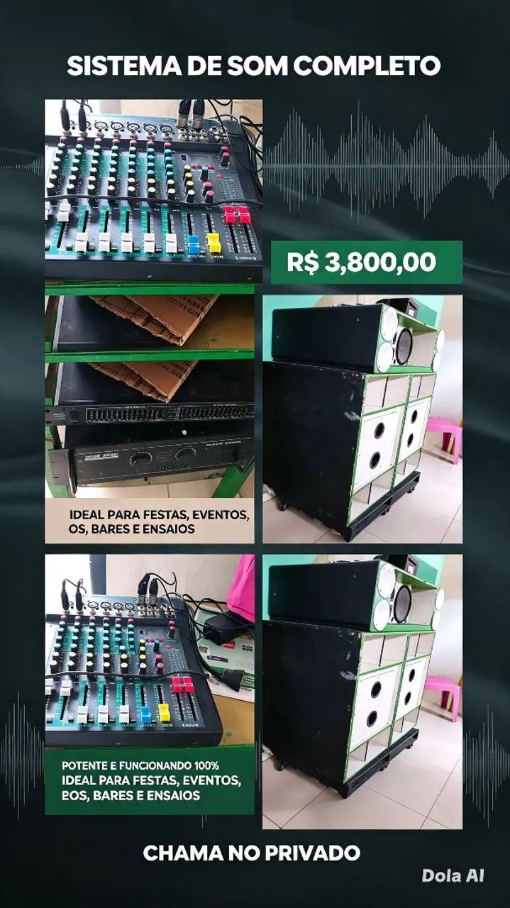 Som completo pronto pra usar  - Foto 5