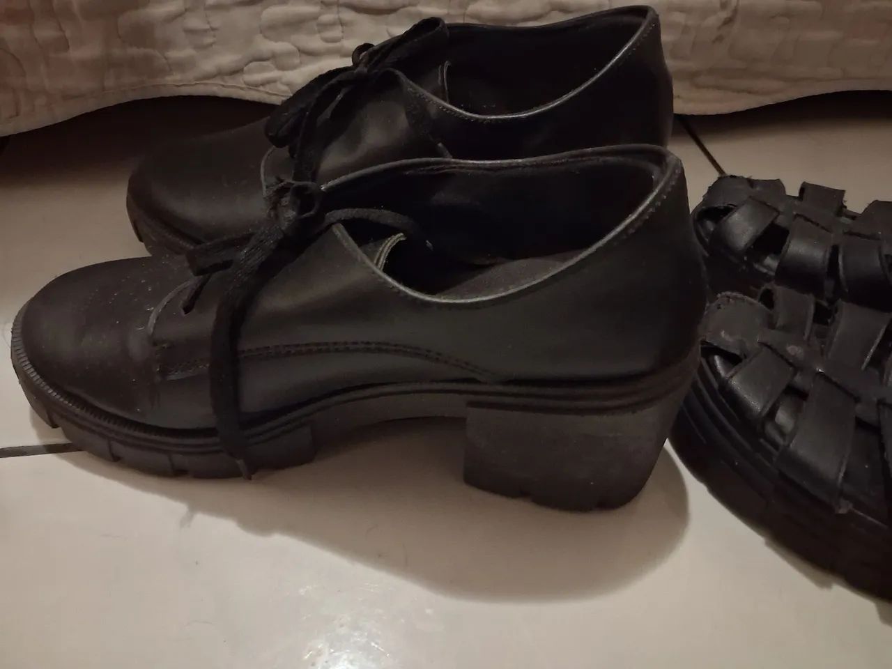 Bota e sandália usado  - Foto 3