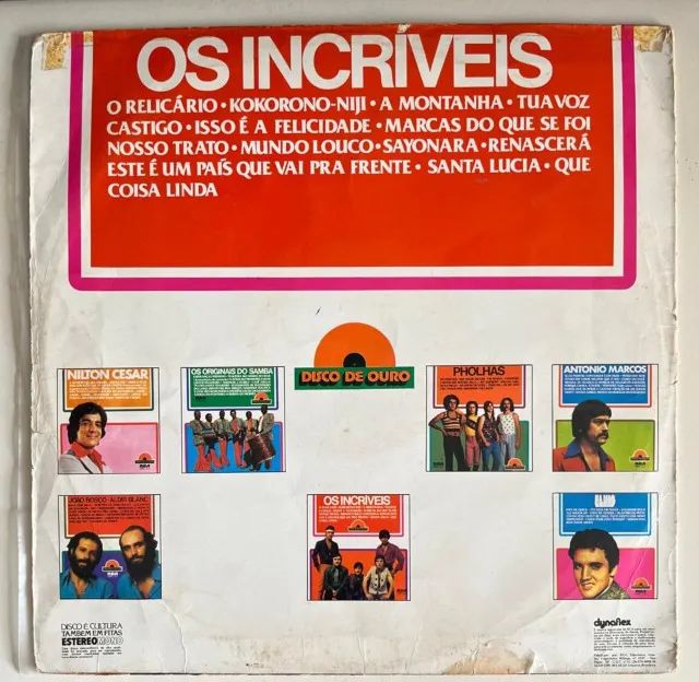LP VINIL Os Incríveis - Disco de Ouro - Foto 2