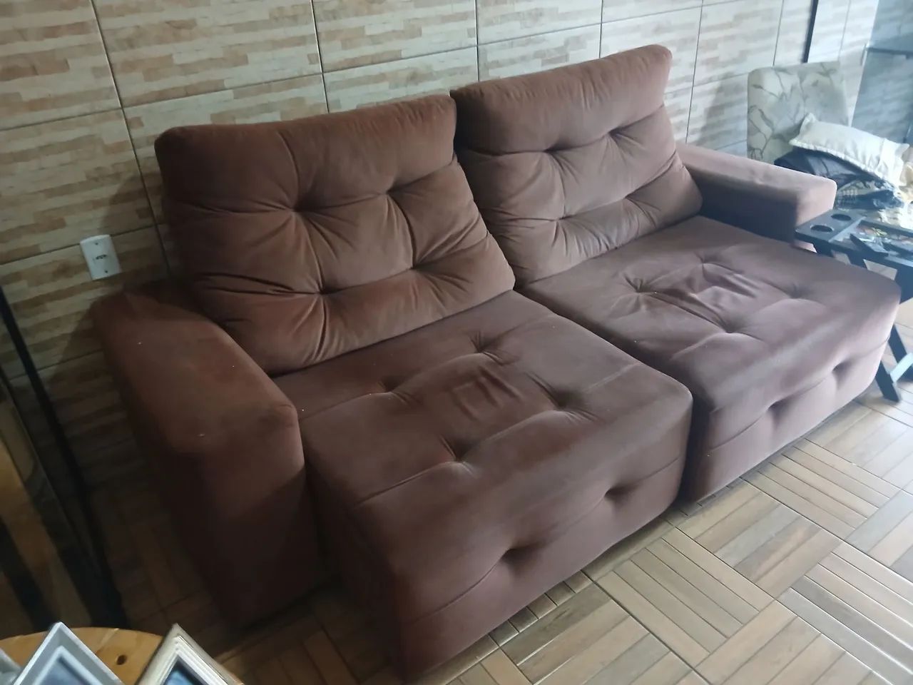 Vendo sofá  retratil TEL. * - Foto 3