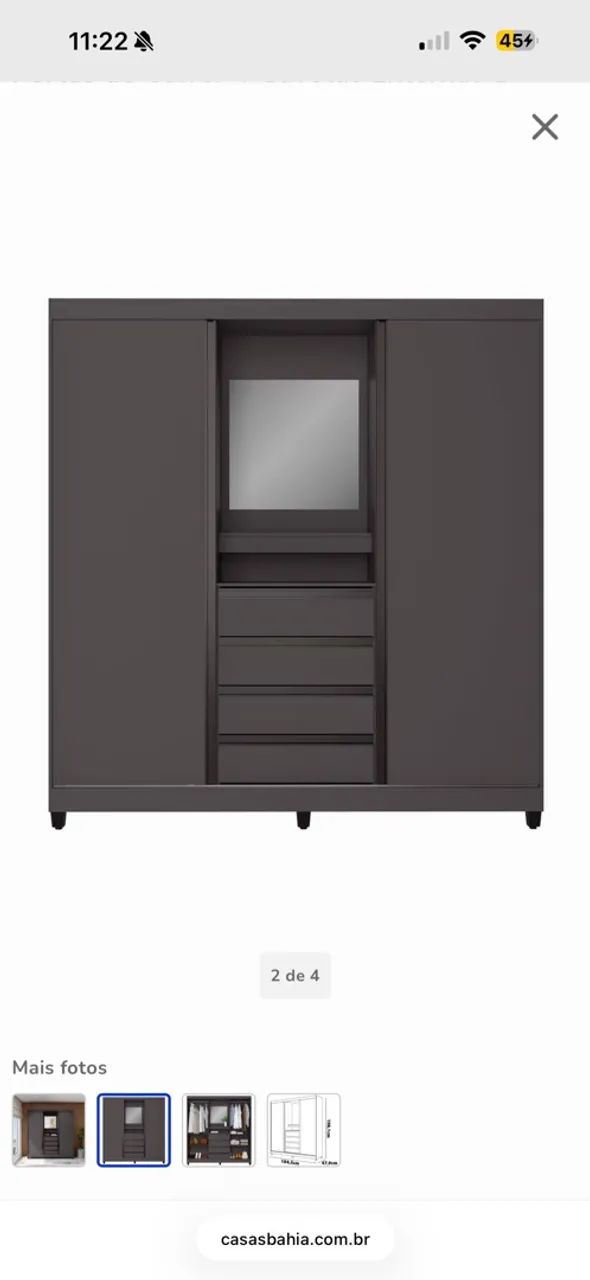 GUARDA ROUPA NOVO  - Foto 2