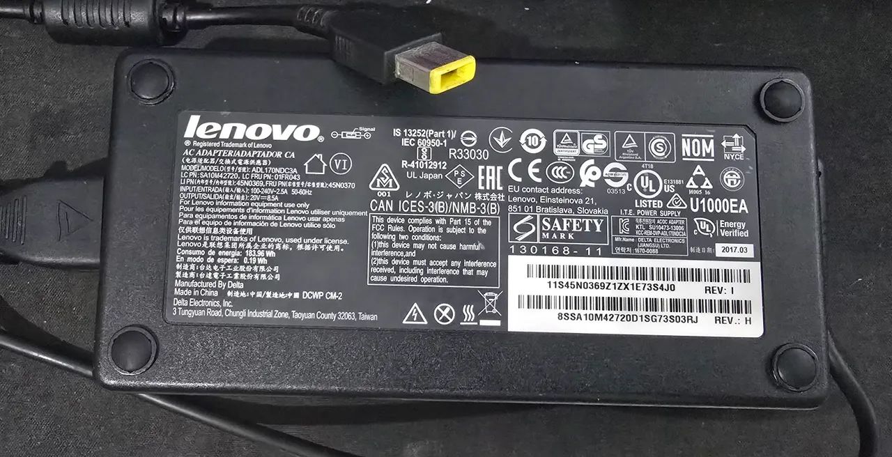 Fonte notebook Lenovo Legion y720 170w