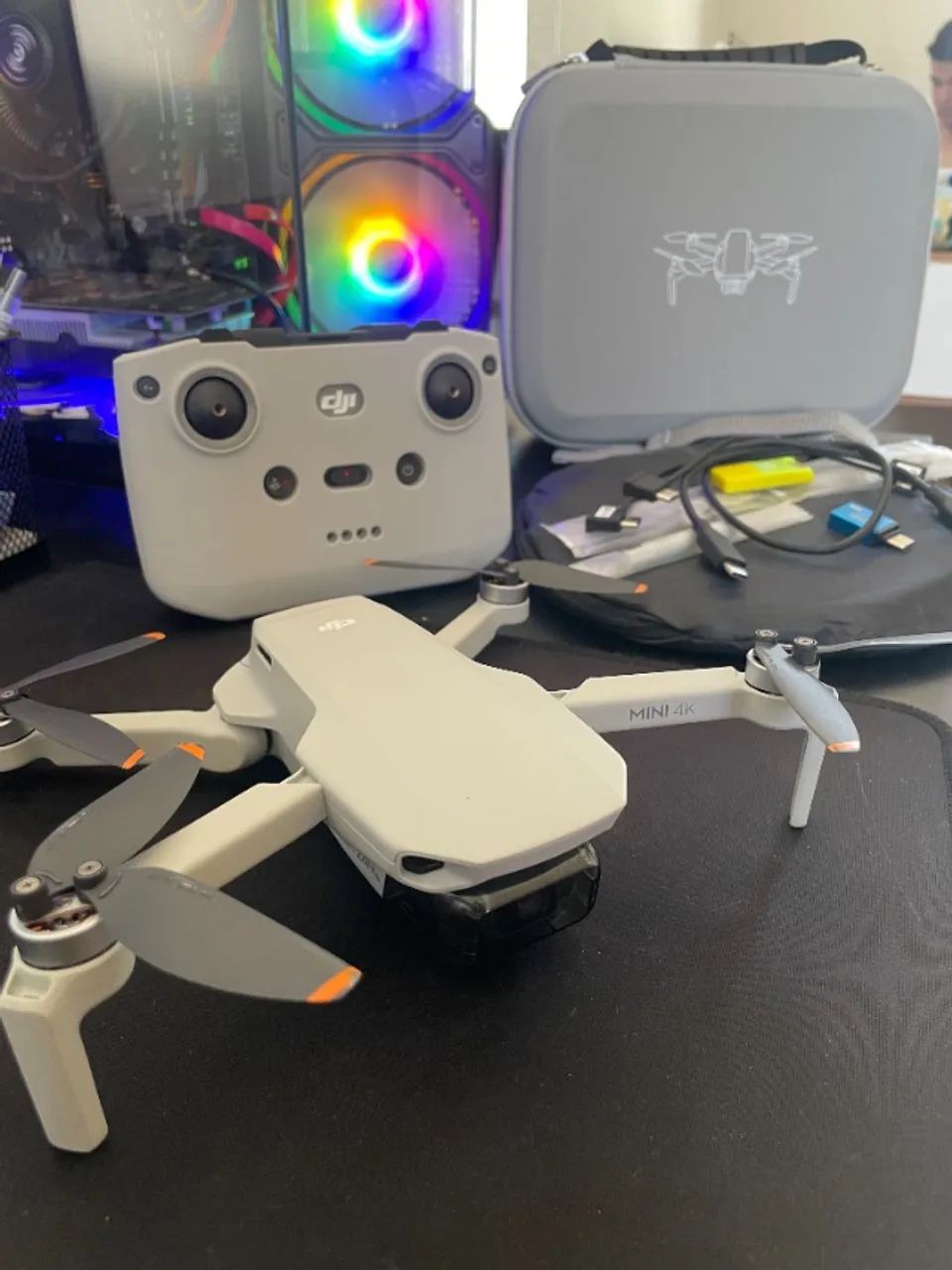 Drone DJI mini 4k - Estado de novo - Foto 4